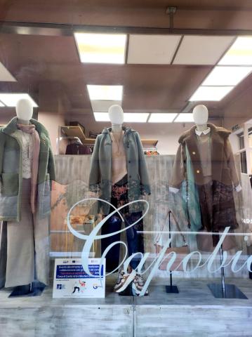 Allestimento vetrine punto vendita Capobianco di Avigliana